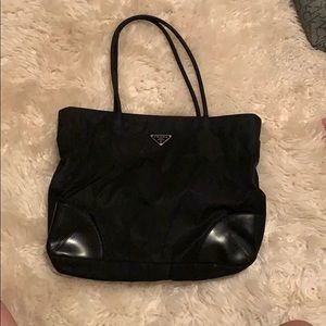 Prada nylon tote